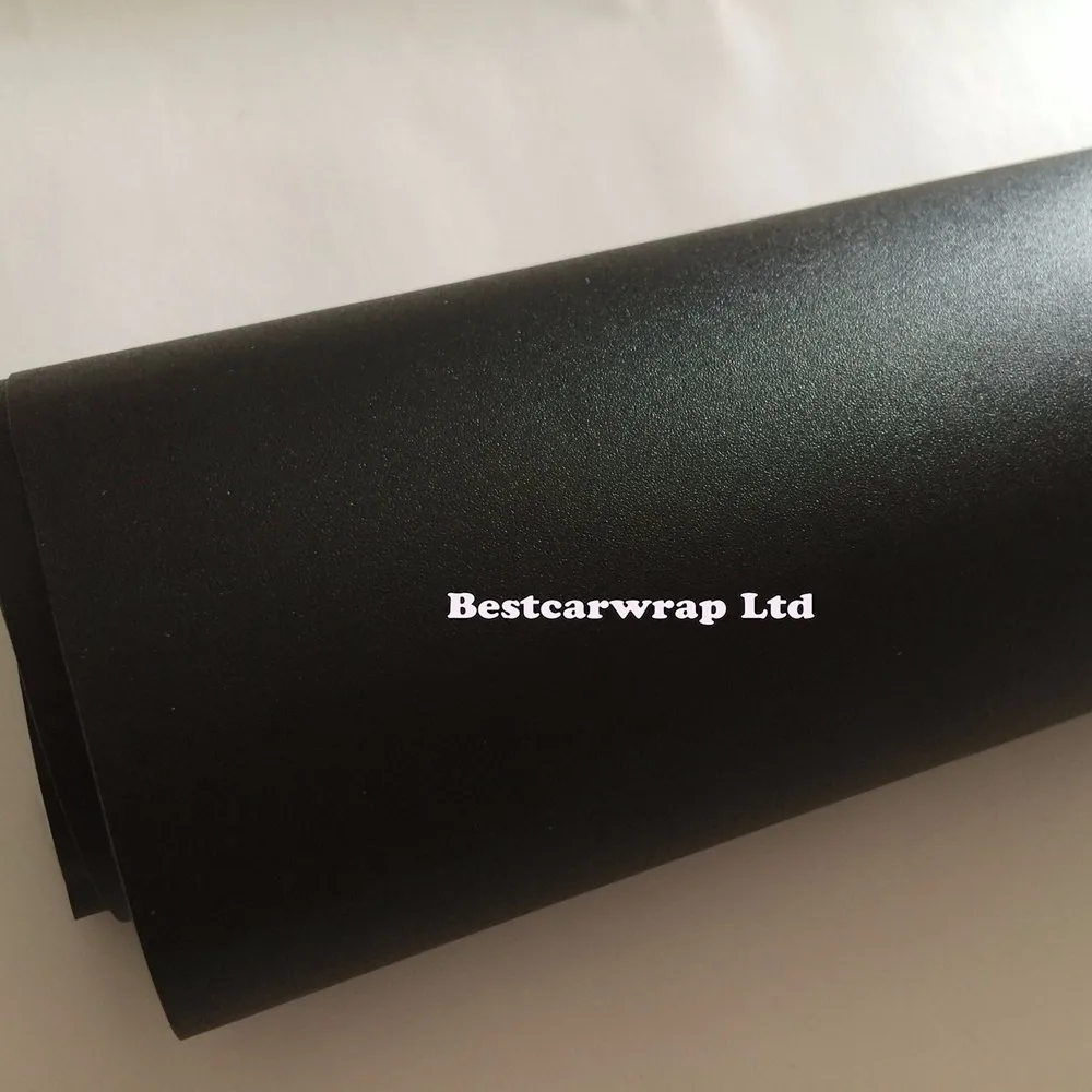 Матовая черная Автомобильная виниловая наклейка покрытие для