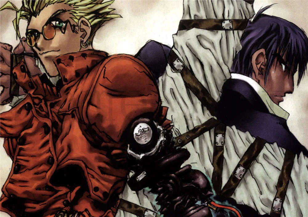 Плакат Trigun прозрачная картина настенные наклейки украшение для дома
