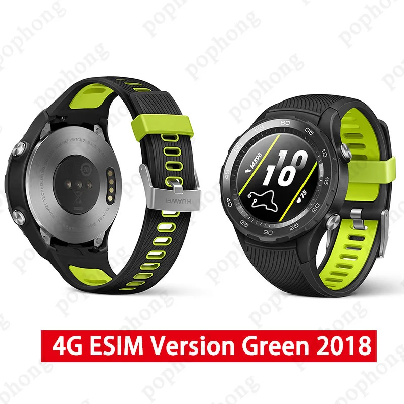 Оригинальные Смарт часы Huawei Watch 2 с глобальной прошивкой поддержка bluetooth LTE4G
