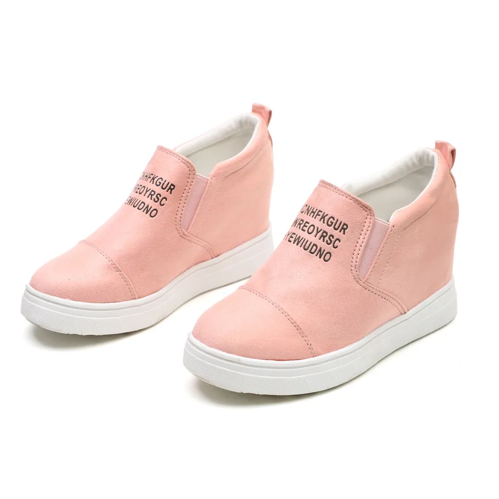 Women's Ladies Fashion Ankle Letter Increasing Wedges Martin Shoes Short Boots winter boots women warm snow#g8