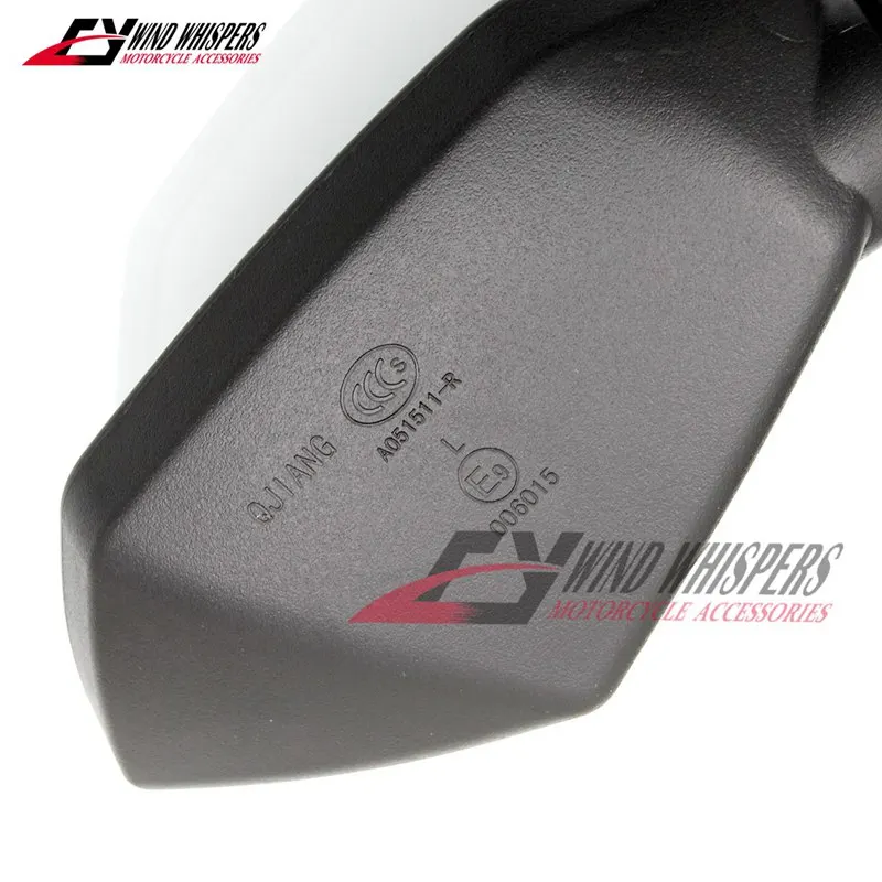 Черные зеркала заднего вида для мотоцикла 2XM10 Kawasaki Ninja 650 ER-6N ER-6F KLE650 Z800 Z900 Z1000 Z750 W800