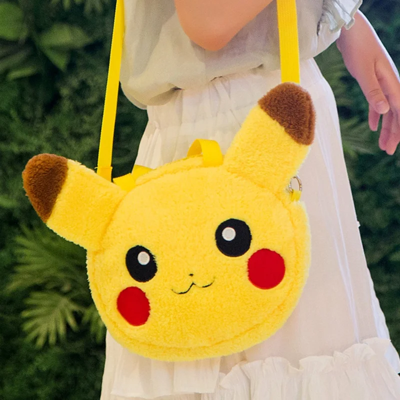 20 см * 25 креативные плюшевые рюкзаки Kawaii Pikachu мягкий милый ранец кукла сумка на