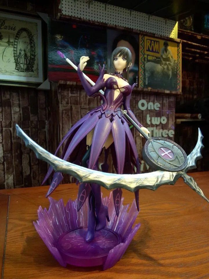 27cm Shining Ark Sakuya Mode Violet 1/8 Scale Action Figure Model brinquedos Collectible Toys Dolls Anime Cartoon gift | Игрушки и хобби