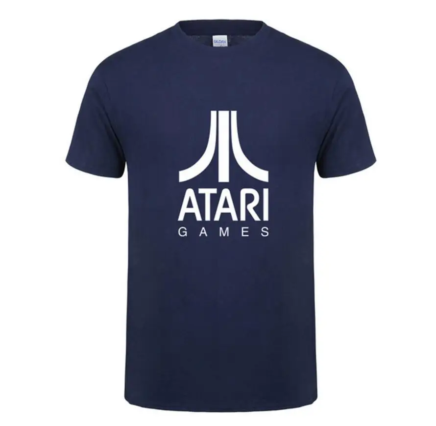 2019 летнее принтованное платье ATARI футболка с коротким рукавом Мужская классная