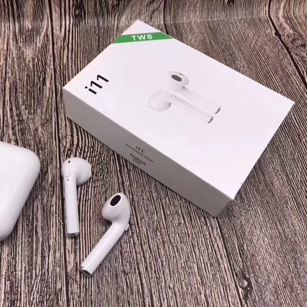 Хит i11 TWS Мини Bluetooth 5,0 беспроводные наушники PK i9s i10 i12 i 13 1:1 супер бас стерео наушники гарнитура для iphone Xiaomi