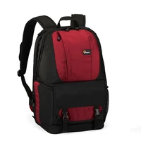 hot sall genuine lowepro fastpack 250 red photo dslr camera bag digital slr backpack laptop 15 4 with all weather cover