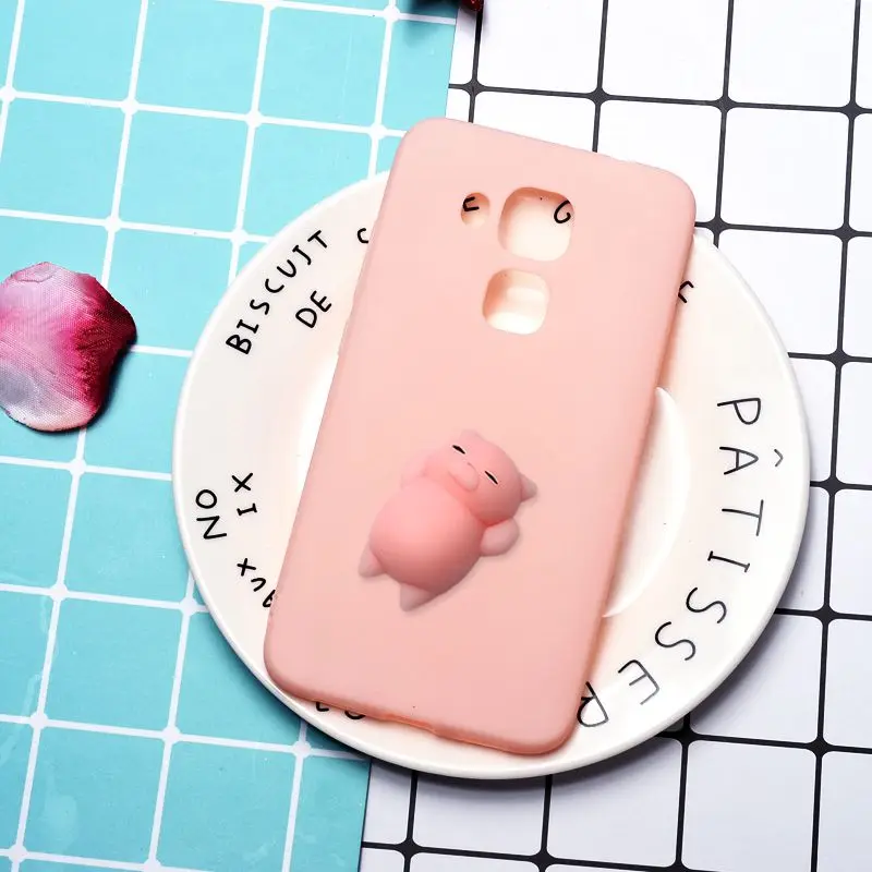 For Huawei Nova Plus Case Soft TPU Silicone Fundas Cover G9 Maimang 5 Cute 3D Squishy Cat Phone Cases |