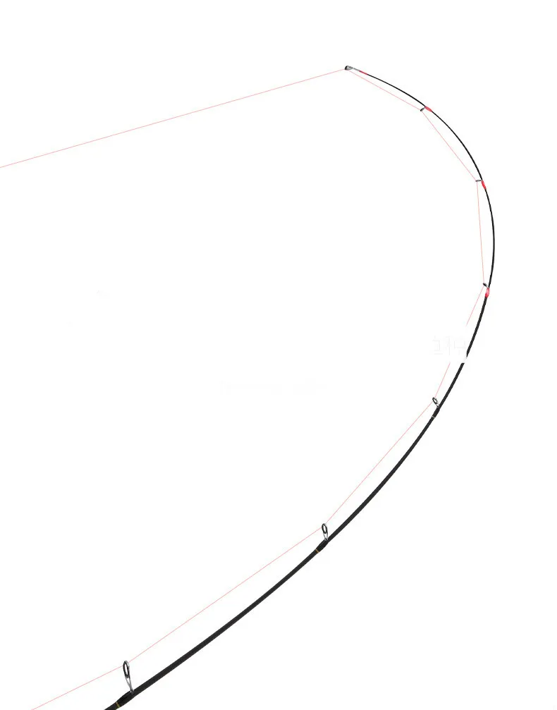 Углеродная Приманка Удочка 1,8 m 2,1 m 2,4 m Pesca M power Olta 3-15g приманка вес baitcasing палочки 2 секции спиннинг литое удилище