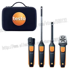 Testo 0563 0003 VAC умный беспроводной зонд, тепловой Анемометр 405i, лопастной Анемометр 410i, Термогигрометр 605i, термометр 805i