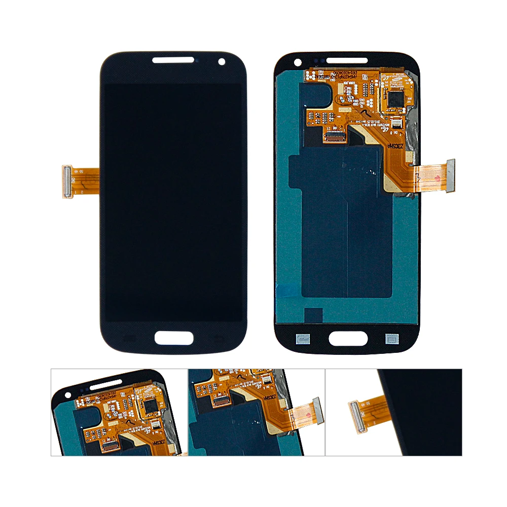 Для Galaxy S4 Mini i9195 i9190 ЖК-дисплей кодирующий преобразователь сенсорного экрана в