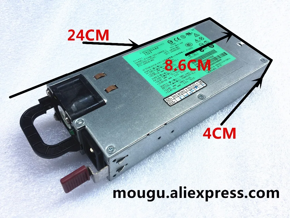 Dl580g5 DPS-1200FB питания сервера 438202-001 12 в 1200 Вт 10 шт 6PIN может использовать BTC питание на шахте строгий тест