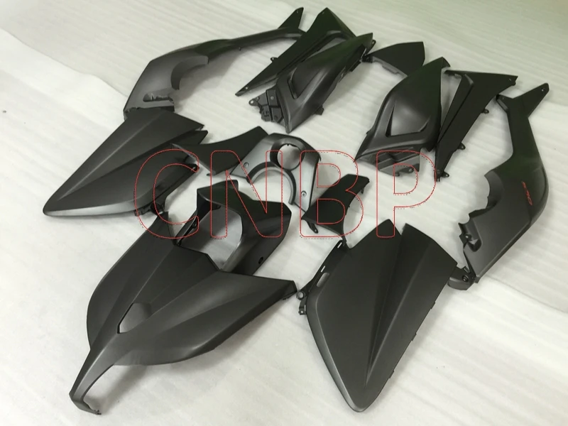 Abs обтекатель TMAX 530 2013- материя Серый Черный Abs обтекатель T-MAX530 Кузов для YAMAHA TMAX530 без краски