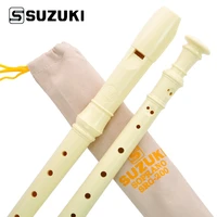 high quality suzuki srg 200 srg 405 germany type 8 holes soprano recorder flute student beginner recorder