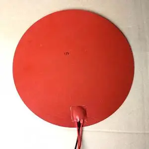 Image for 300mm Round Silicone Rubber Heater Pad 