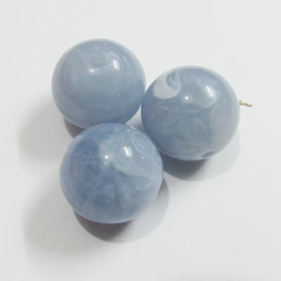 Двухцветные мраморные бусины крупные модные ювелирные украшения фурнитура