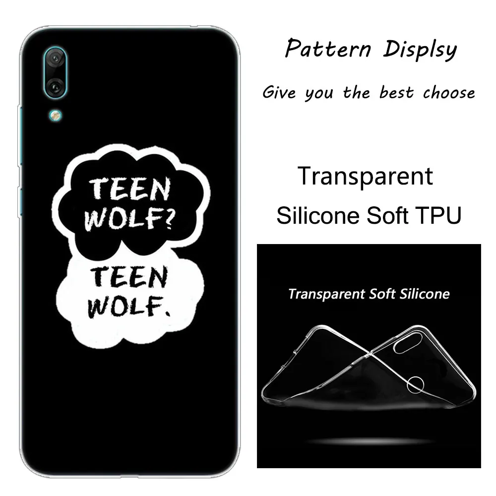 Горячая Derek Hale цитаты из Teen Wolf Мягкий силиконовый чехол для телефона для huawei Коврики 10 20 Lite Pro Enjoy 9S Y9 Y7 Y6 Y5 Pro - Цвет: 010