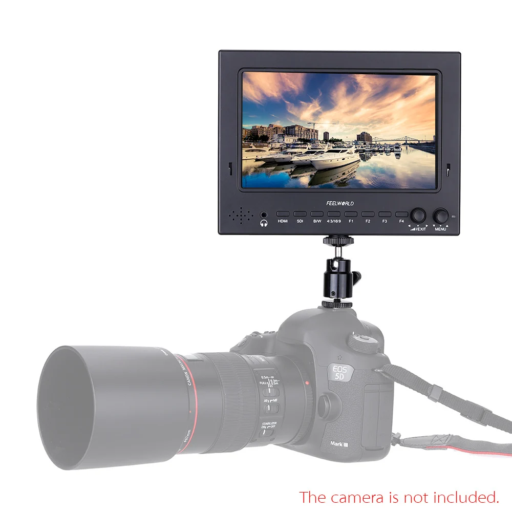 Feelworld профессиональный ST702-HSD 7 &quot вещательный HD на оптово-камера монитор для DSLR