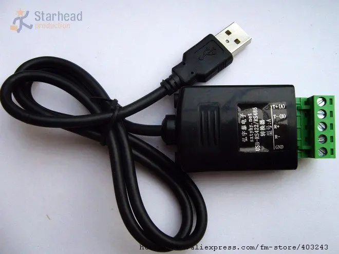 Промышленный преобразователь USB 2 0 к RS485 адаптер для преобразователя RS422 с защитой