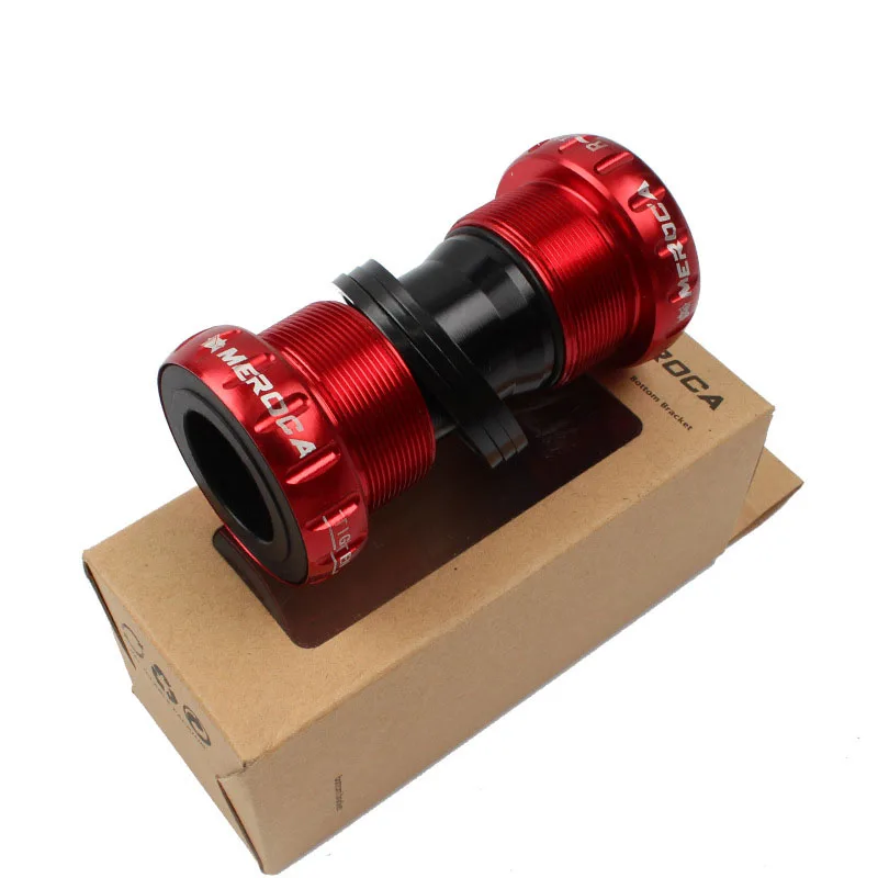 Red Нижний Кронштейн из алюминиевого сплава подходит для замены BB30 BB386 Shi/mano - Цвет: Red