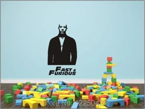 Настенный декор Like форсаж виниловые съемные настенные художественные наклейки