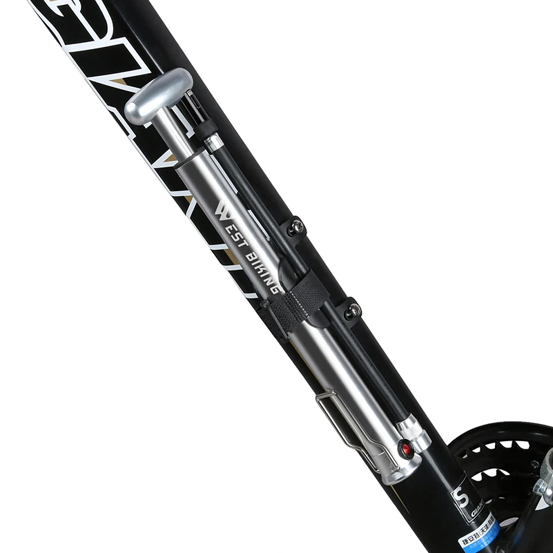 WEST BIKING напольный насос высокого давления с ножной активацией PSI велосипедный