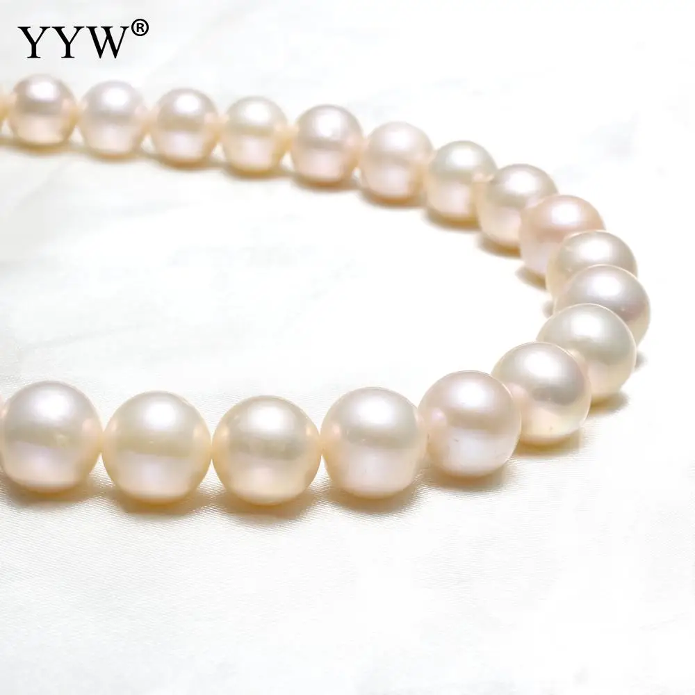 YYW 2018 Новая мода Культивированный круглый пресноводный жемчуг BeadsWedding ювелирные
