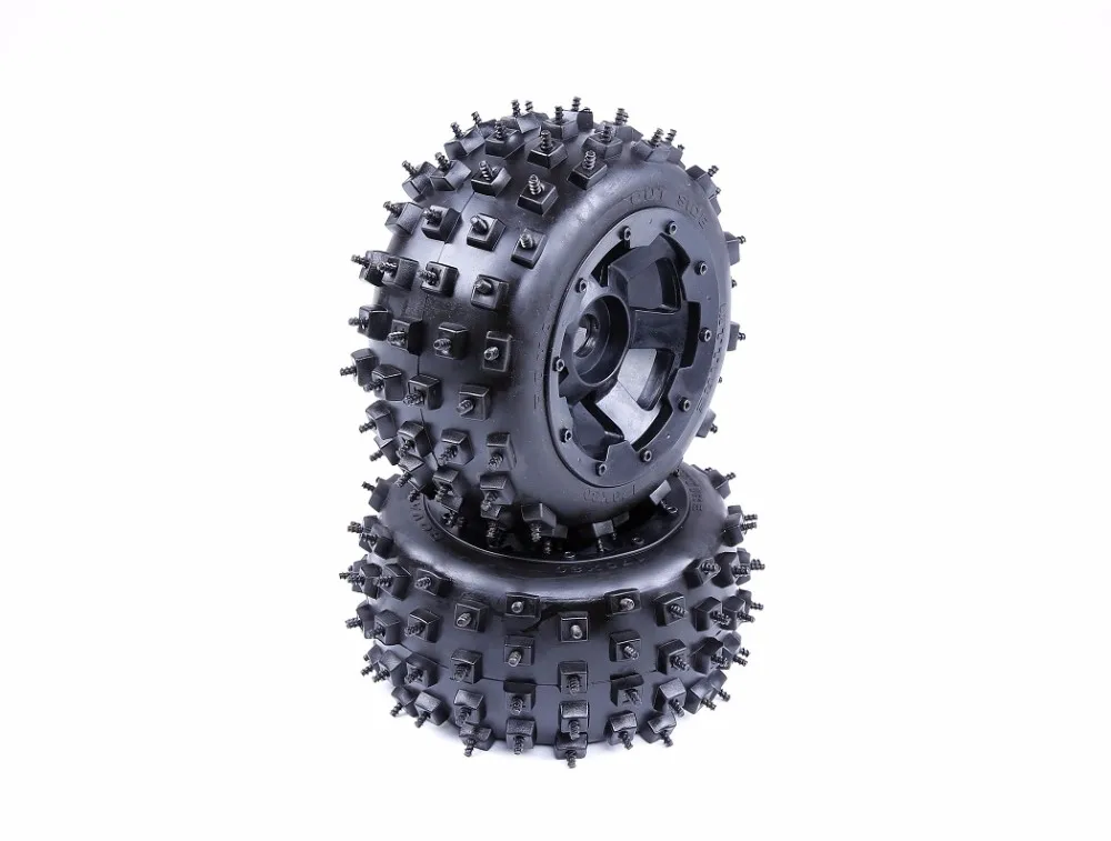 1/5 baja 5B knobby шины для ногтей задние 2 шт./пара hpi km rv Baja ss rear 850383|Багги на
