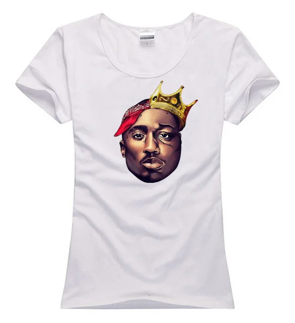 Фото Модная женская хлопковая Приталенная футболка для девушек 2PAC Eazy Tupac фитнеса и Модная женская хлопковая Приталенная футболка для девушек 2PAC Eazy Tupac фитнеса и