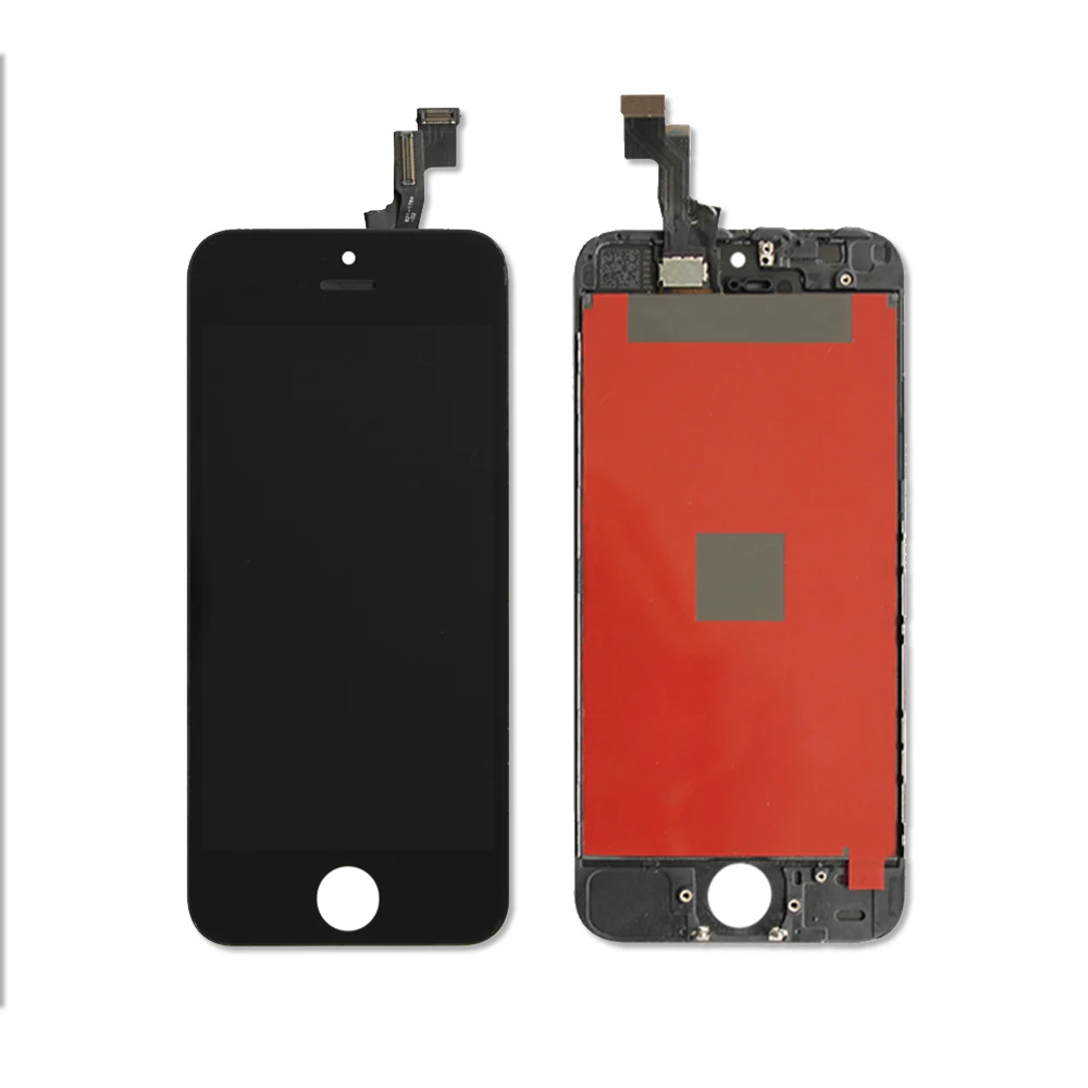 Высокое качество Черный/Белый ЖК дисплей в сборе для iPhone 5S se сенсорный экран