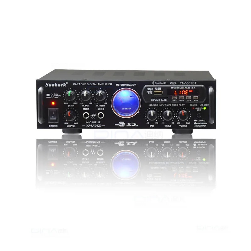 Аудиоусилитель kaсудистый высокой мощности 240 в 12 В 220 USB SD|amplifier home|home amplifieramplifiers audio