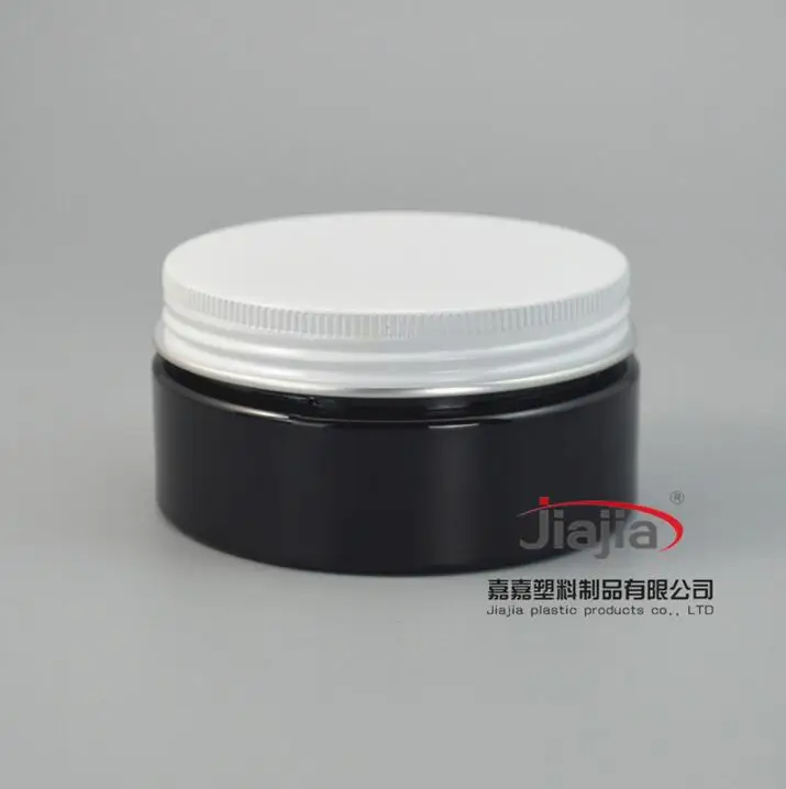 80 г Черная банка для домашних животных с золотой/белой/розовой алюминиевой