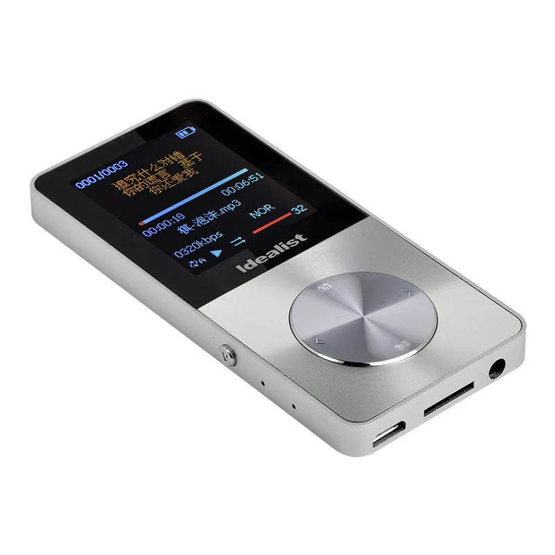Металлический mp3 плеер 4 гб/8 гб/16 гб видео спорт MP4 Flash hi fi тонкий радио рекордер