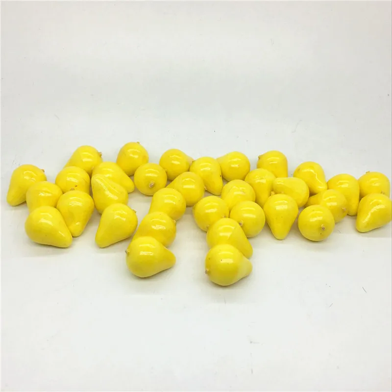 Искусственные овощи с имитацией фруктов лимона яблока 30 шт. мини-модель для дома