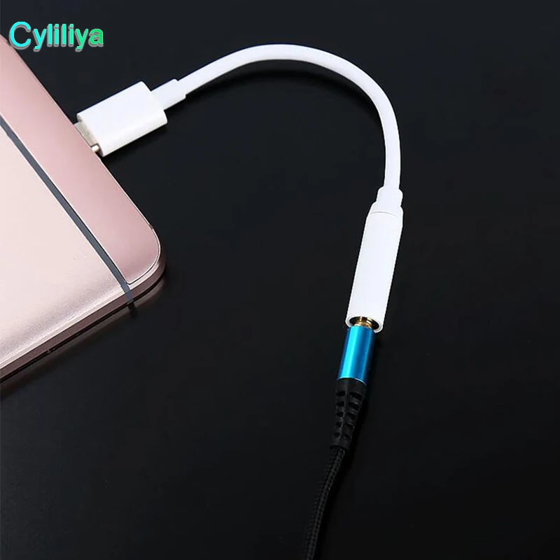 Кабель-адаптер с разъемом типа C на аудио наушники 3 5 мм разъем для Meizu MX6 PRO Pro 6 Leeco Le