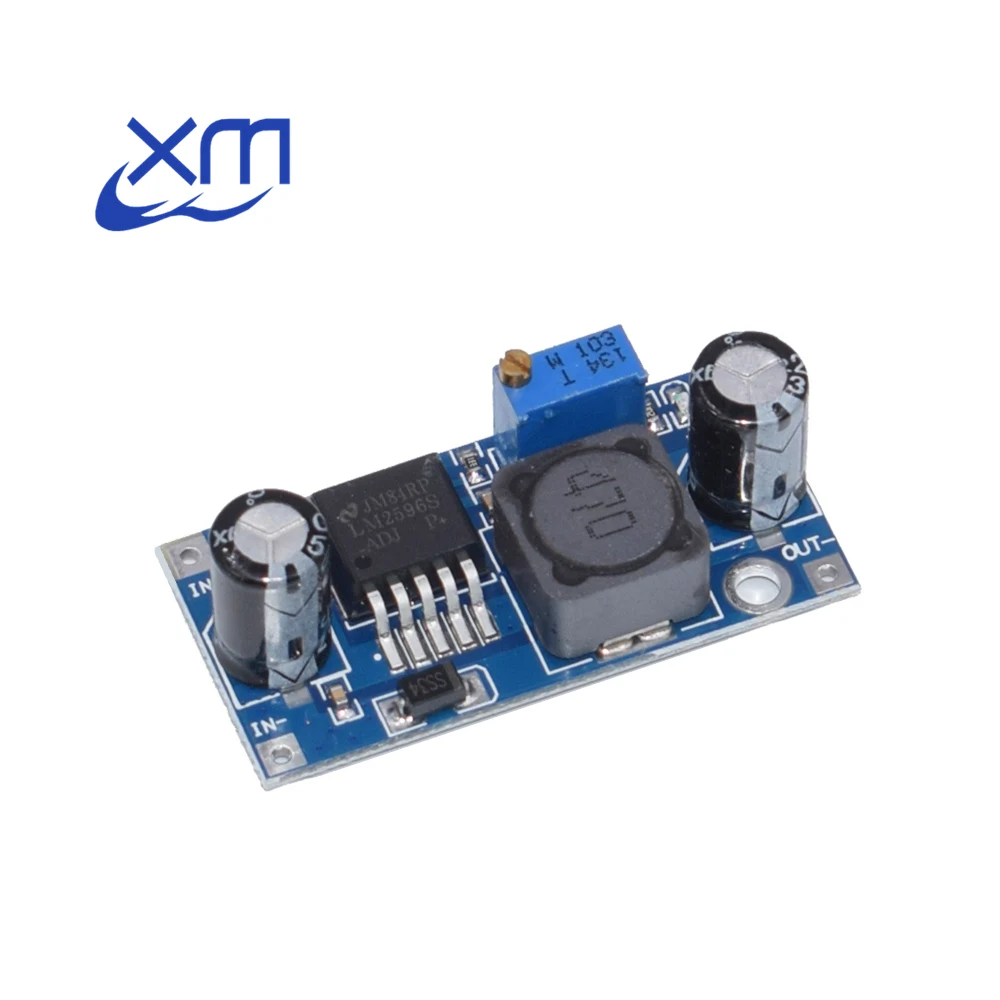 Бесплатная доставка 100 шт./лот LM2596S LM2596 ADJ Φ Step down module 5V/12V/24V Регулируемый регулятор