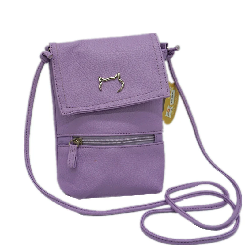 Новинка 2017 года Для женщин клапаном сумка небольшая плечо слинг Sailor Moon Cat