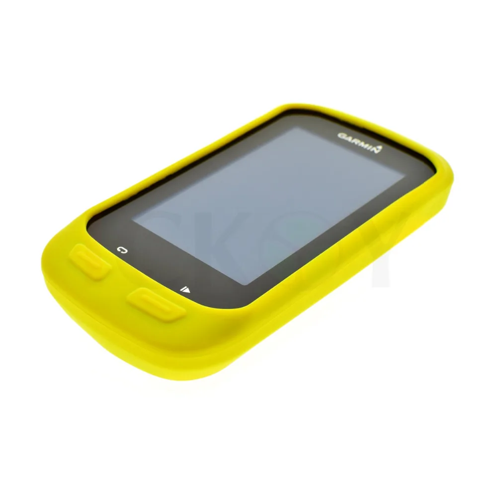 Дорожный/горный велосипед желтый резиновый противоударный чехол для Garmin