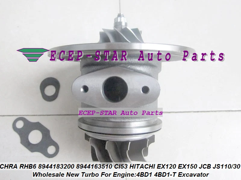 Турбокартридж CHRA core RHB6 8944183200 8944163510 8 94418 3200 894418 CI53 Turbo для HITACHI EX120 EX150 4BD1