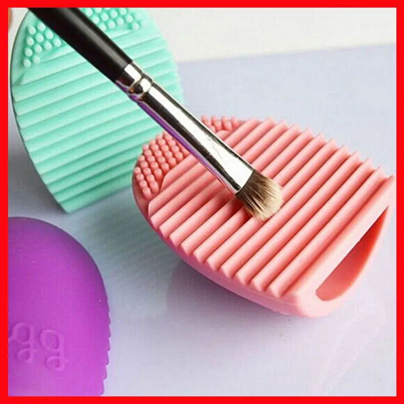 Новое поступление 8 цветов кисточек бесплатно для очистки кисти макияжа щетки
