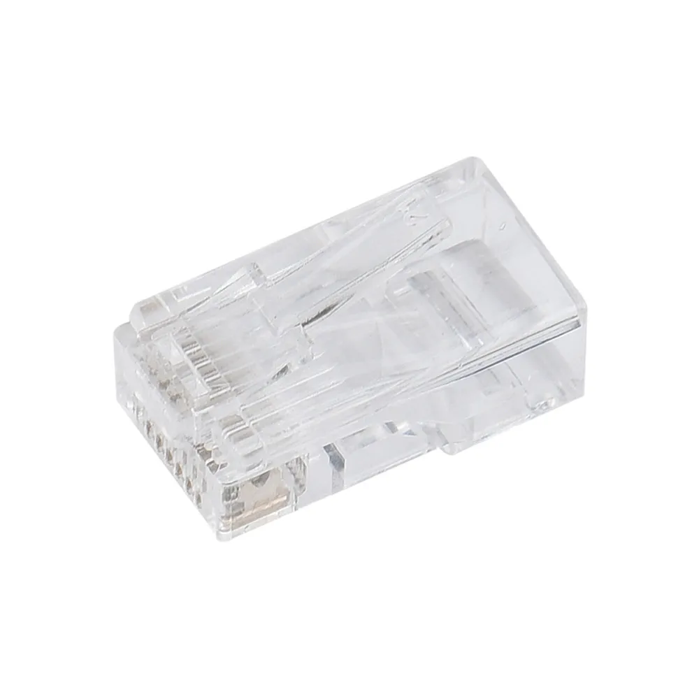Сетевой разъем MOSUNX Cat5 Cat5e 10 шт. металлический кабель rj45 модульные штекеры клеммы