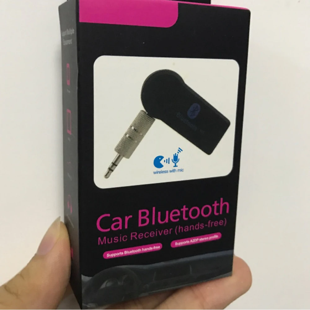 3,5 мм аудио передатчик Jack автомобильный беспроводной Bluetooth приемник адаптер Aux стерео штекер Bluetooth музыкальный приемник авто Bluetooth