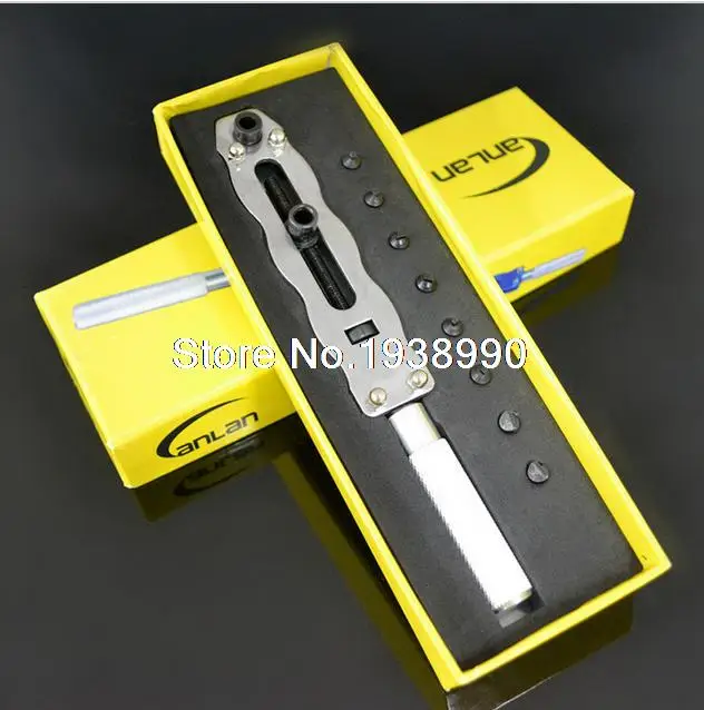 New Watch Back Case Opener Battery Cover Opener Big Size Max 65mm Diameter Wrench Screw Remover Box Repair Tool Kit