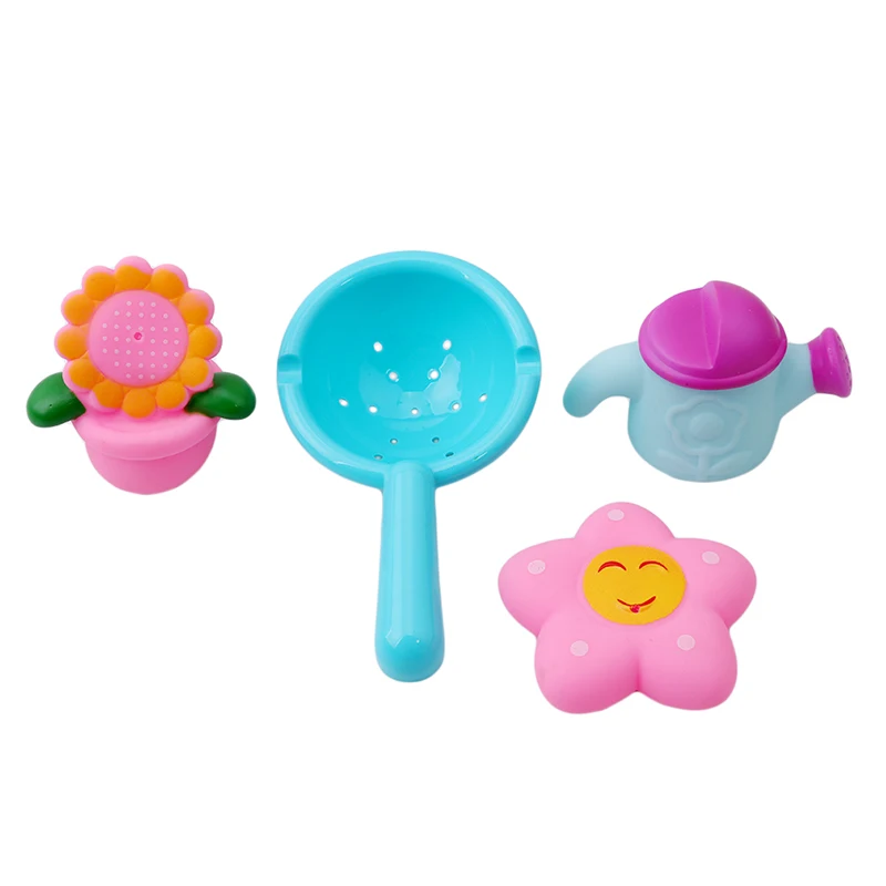 Рыба игрушка для детей 4 5 шт милые смешанные животные водные игрушки красочные