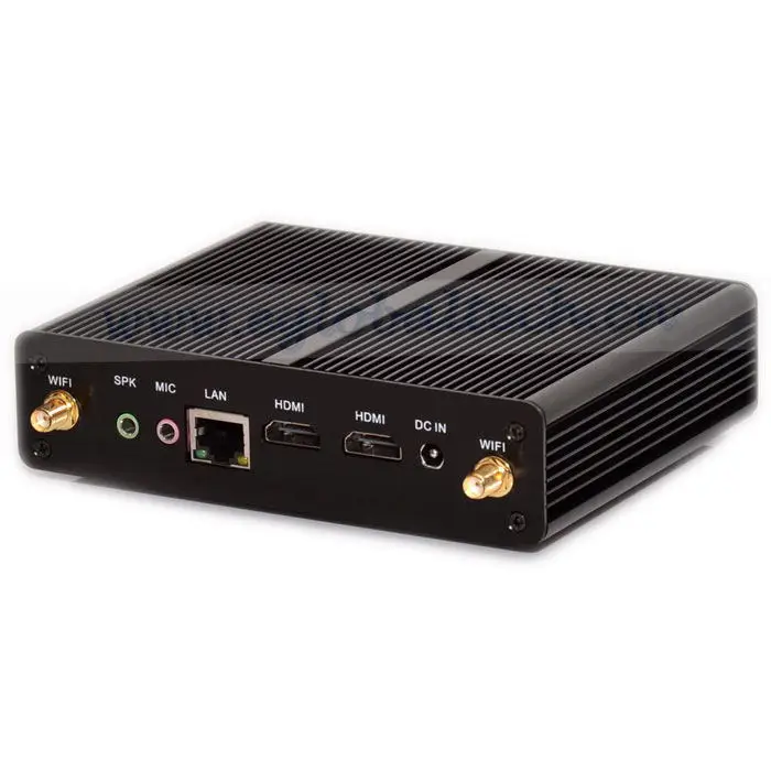 Низкая Стоимость Сети Компьютер с Intel Celeron N2810 Fanless BayTrail Мини PC USB/2.0 VGA HDMI RJ45 UMPC 4 Г RAM