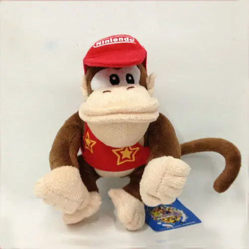 Super Donkey Kong 6 inch Plush Diddy Kong Soft Toy Stuffed Animal hot  selling | Игрушки и хобби | АлиЭкспресс