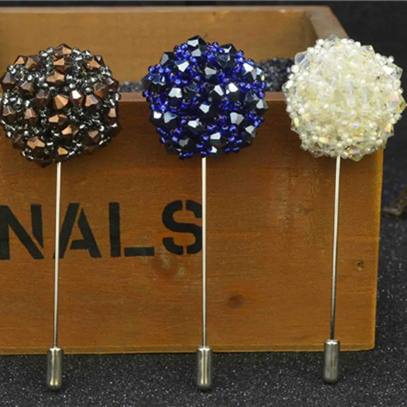 Женская и мужская длинная брошь в форме цветка 15 дизайнерских разноцветных