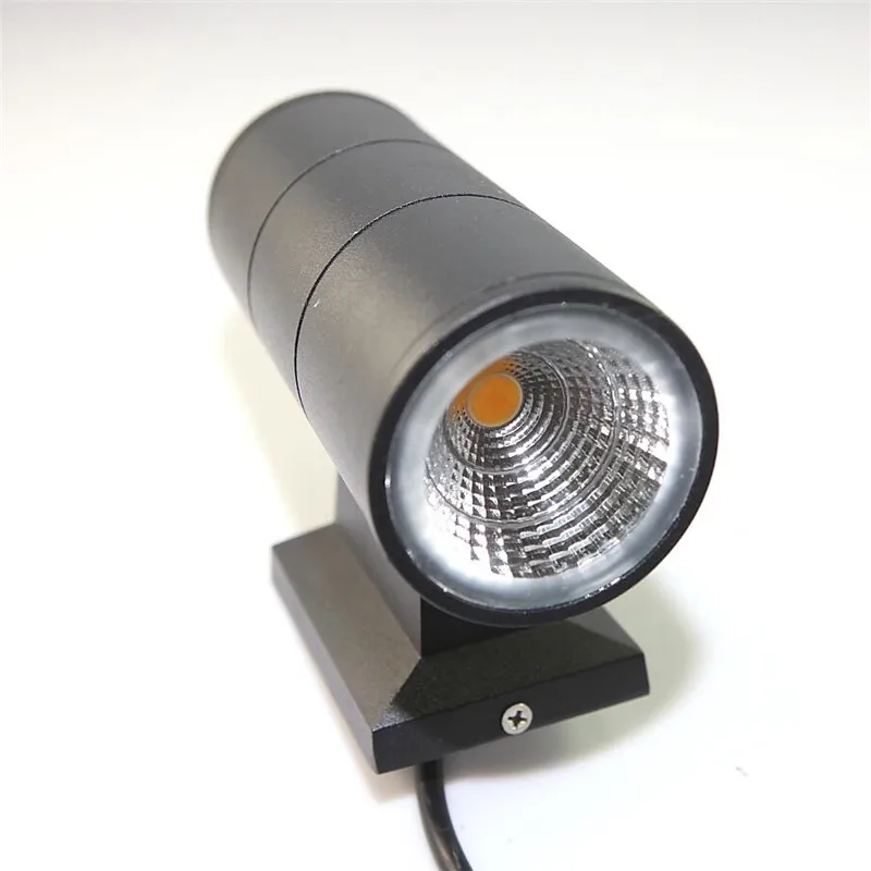 Высокое качество 2x7W 14W COB светодиодные Настенные светильники крыльцо свет