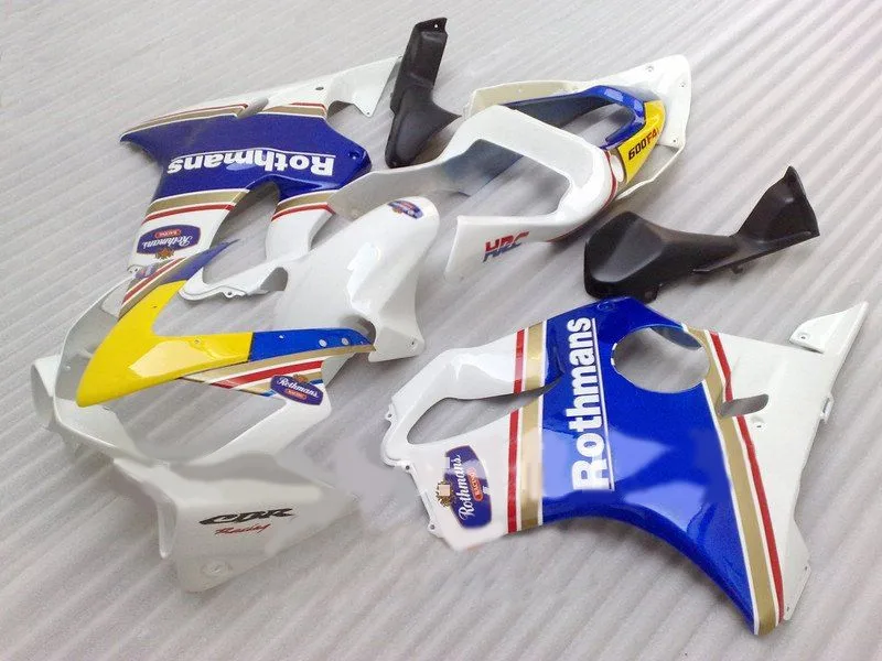 

Hot sales fairing kit for H CBR 600 F4i 01 02 03 fairings CBR600F4i 2001 2002 2003 White blue yellow
