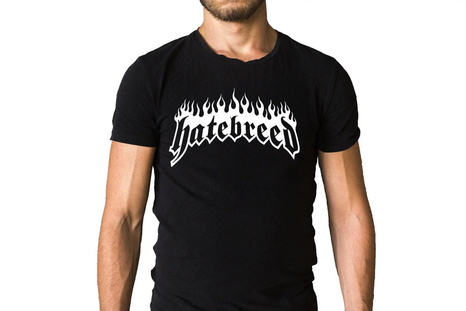 Футболка Hatebreed с логотипом группы новая модная мужская футболка коротким рукавом