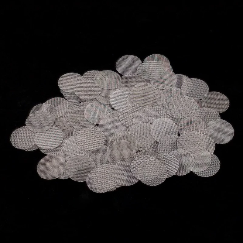 Mettle100pcs Серебряные Трубы Экраны для металла Стекло деревянный акрил воды